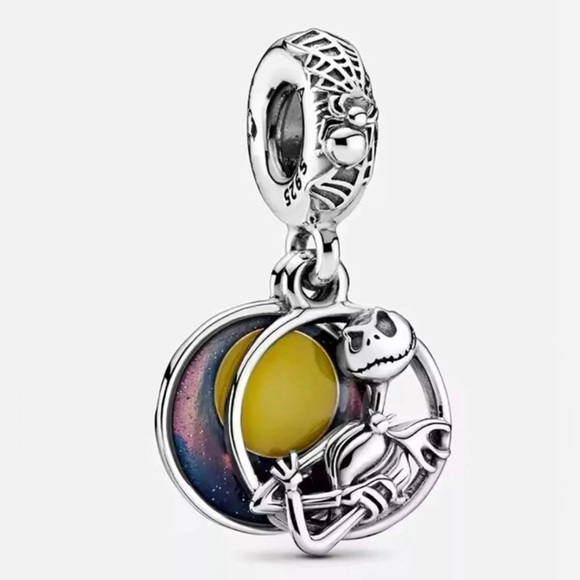 Silver Charm Jewelry - New Sterling Silver 925 Charm “Nightmare Before Christmas” Fits Pandora Jewlery